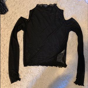 Guess sheer top!